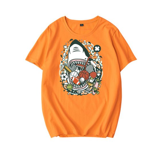 Shark Sports Orange T-shirt