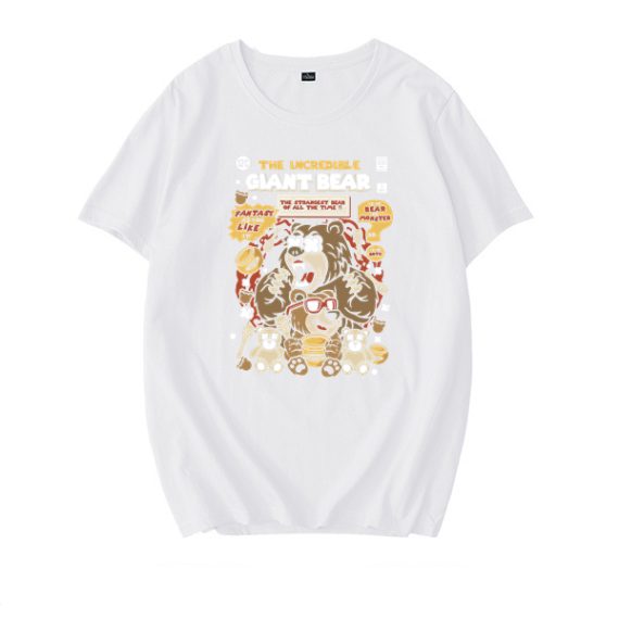 The Incredible Bear White T-shirt